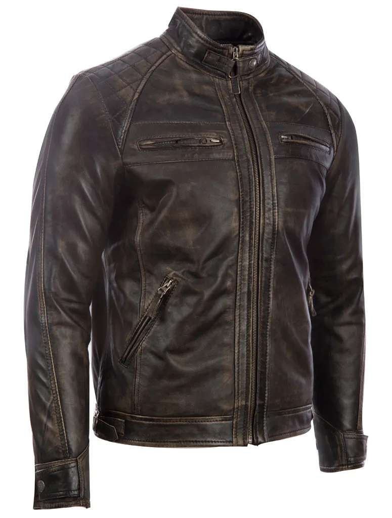 44T9 Men's Biker Jacket - Vegas