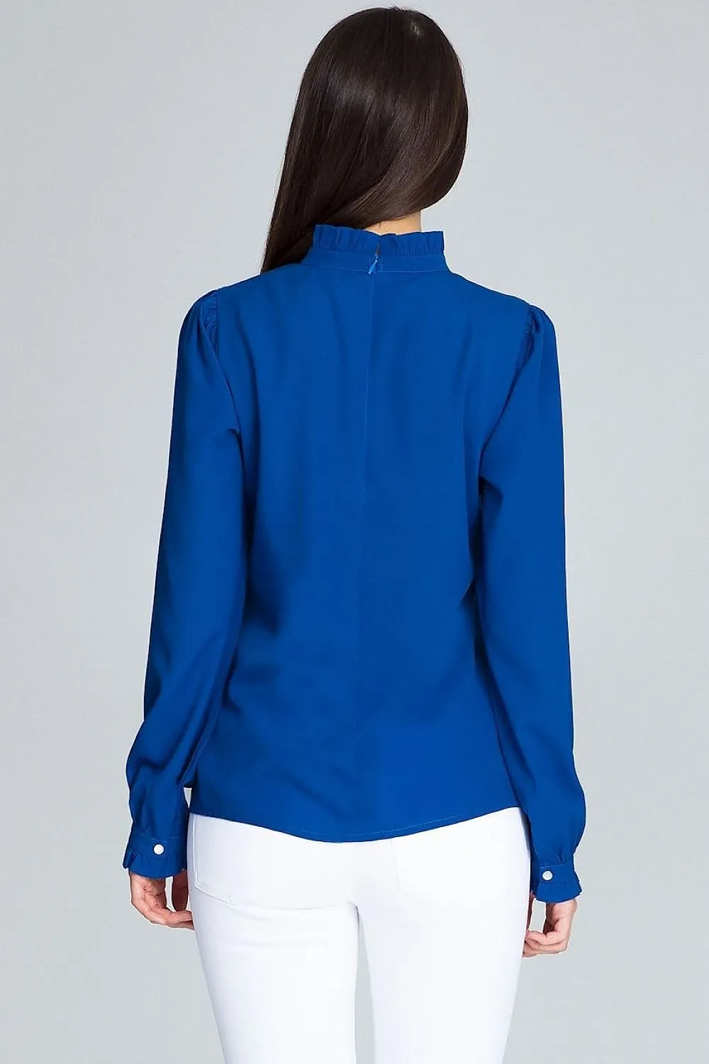 A very Elegant Blouse With Pleated Figl