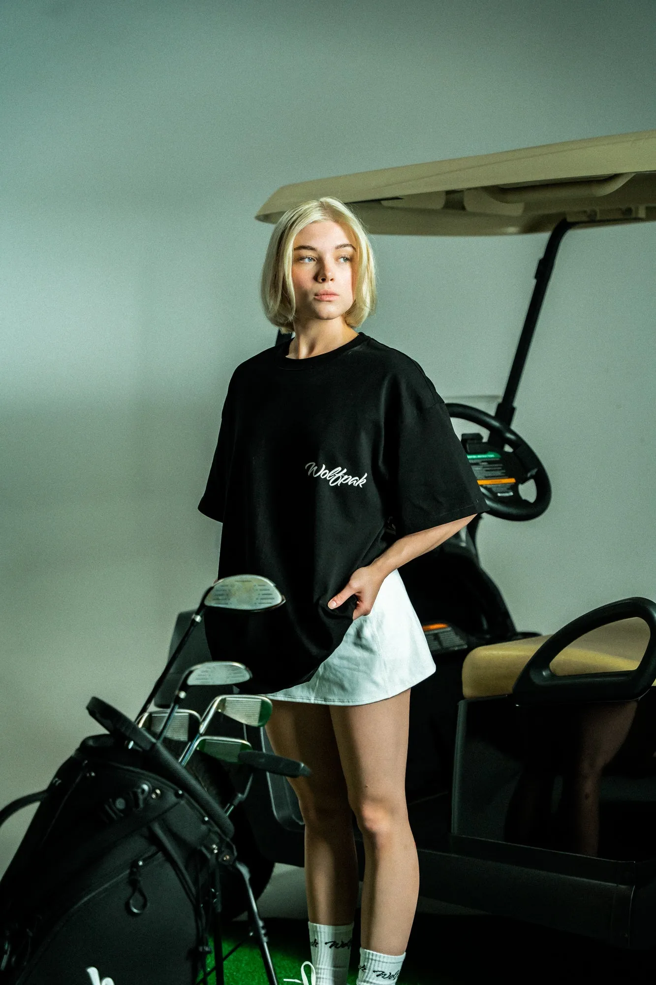 Alpha Black Country Club Graphic Tee