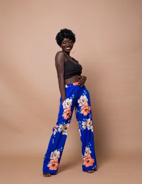 Anie Blue High waisted Trouser