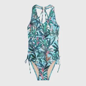 Aqua Blu Pre-Teens Cross Back One Piece AG2179MU - Muse Multi