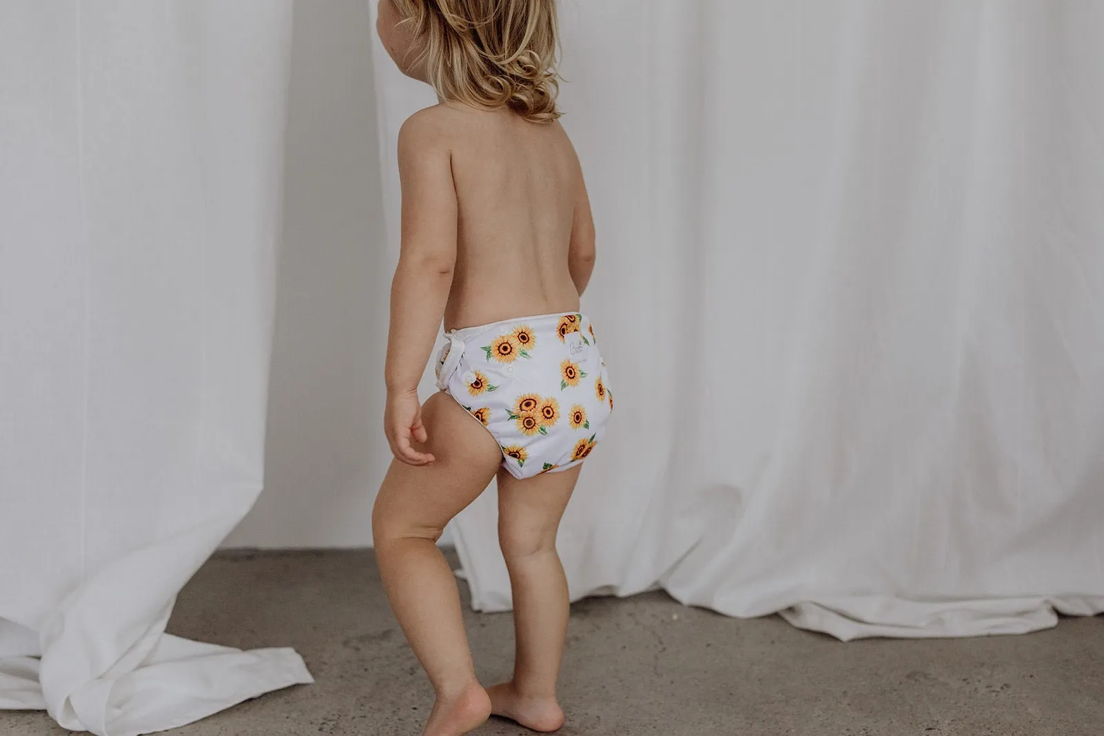 Baby Swim Nappy - Sunflower