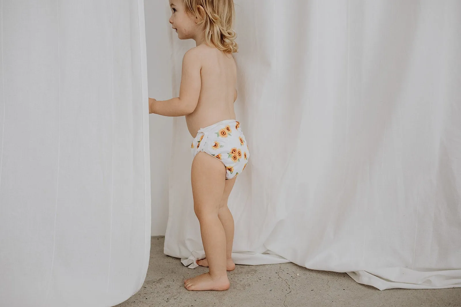 Baby Swim Nappy - Sunflower