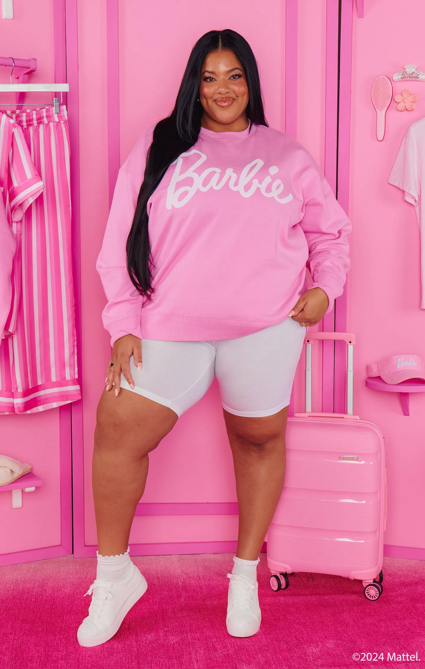 Barbie™ Sweatshirt ~ Barbie™ Pink