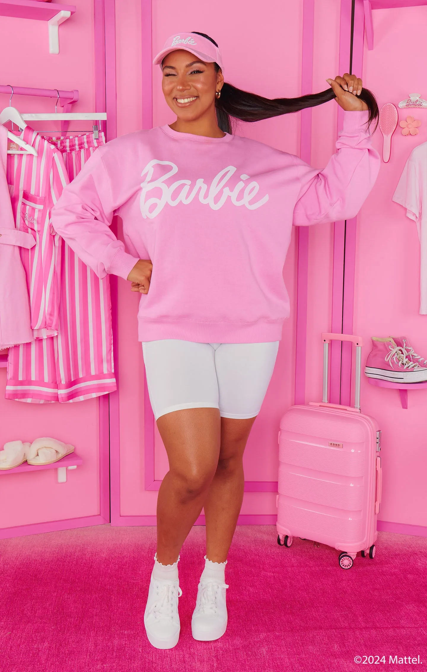 Barbie™ Sweatshirt ~ Barbie™ Pink