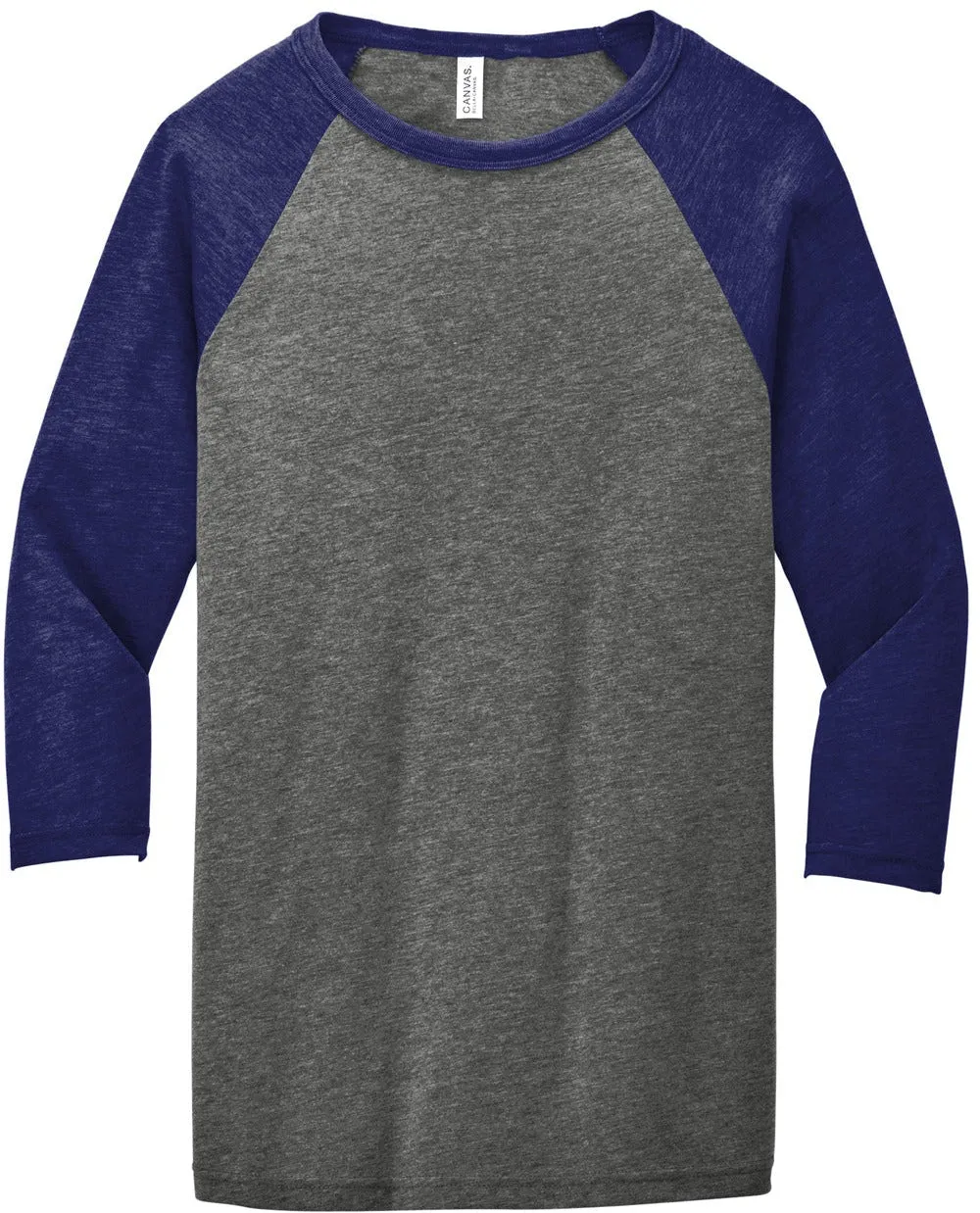 Bella Canvas 3/4-Sleeve Baseball Tee