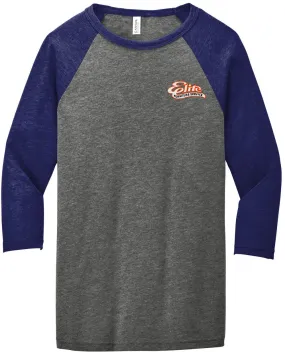 Bella Canvas 3/4-Sleeve Baseball Tee