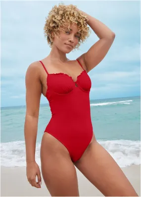 Bermuda One Piece - Red