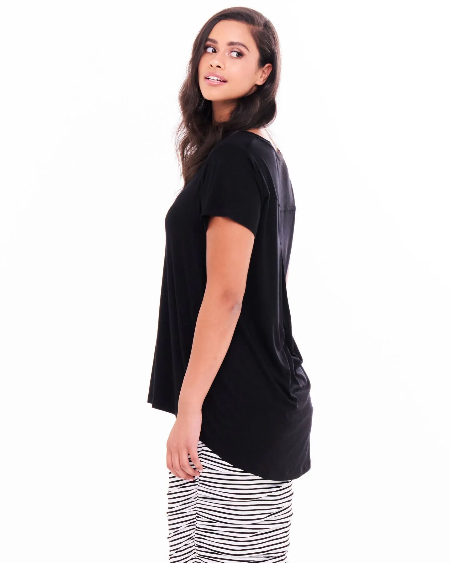 Betty Basics Matilda Tee Black