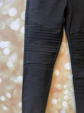 Biker stretch jeggings