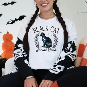 Black Cat Social Club Graphic Tee