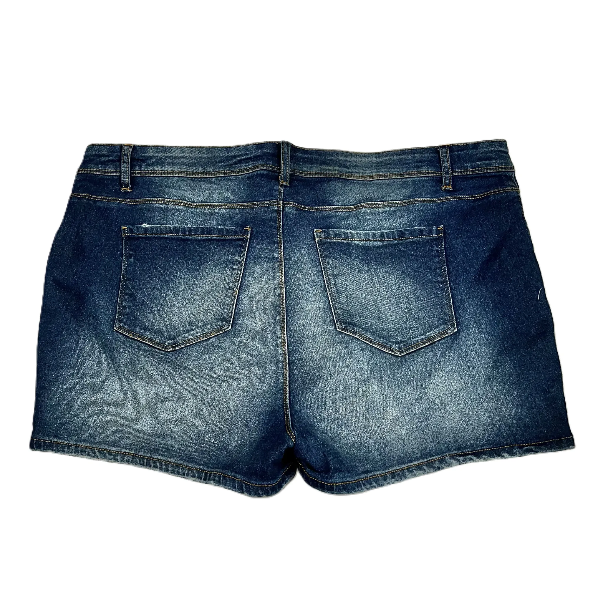 Blue Denim Shorts By Joe Boxer, Size: 18w