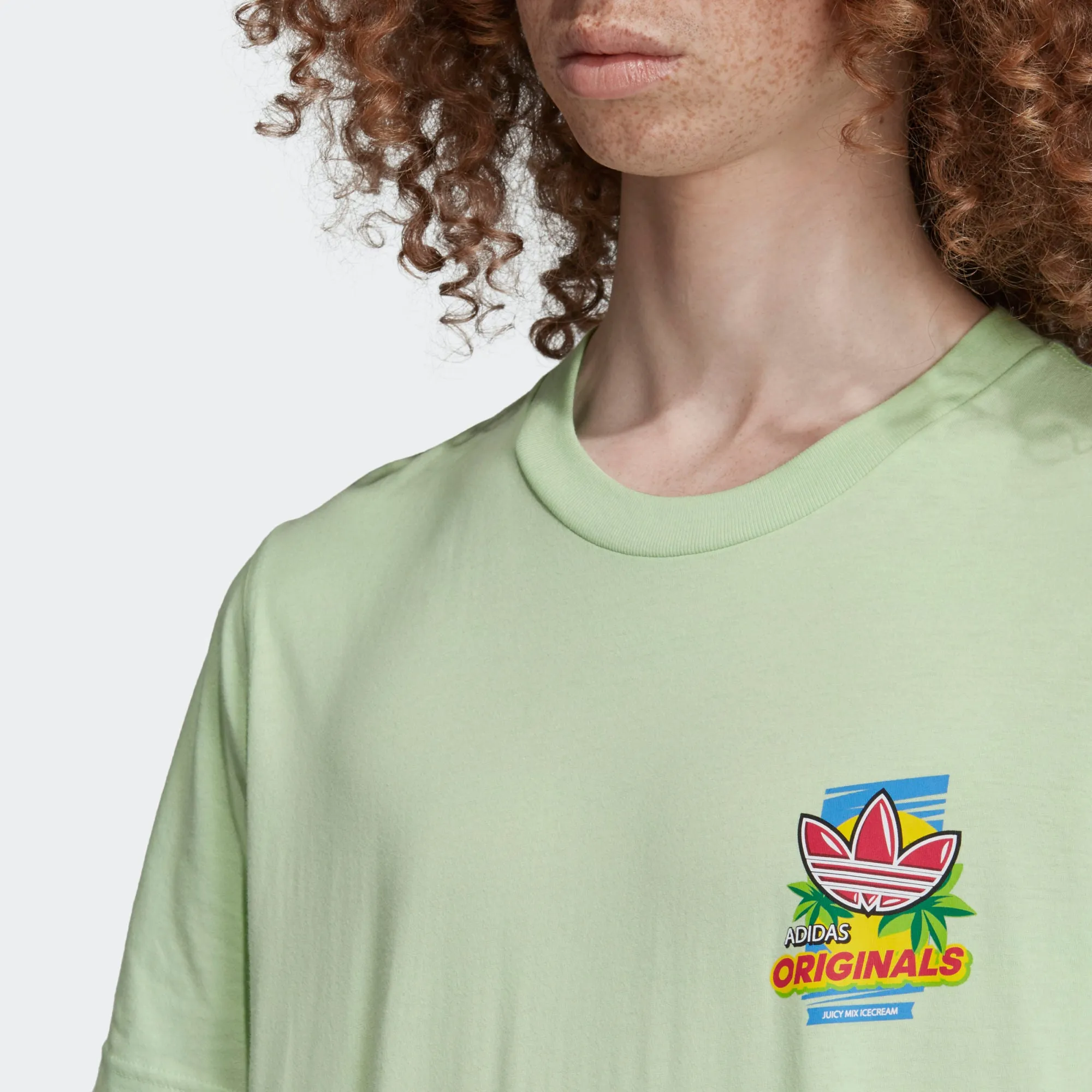 BODEGA POPSICLE TEE GLOW GREEN