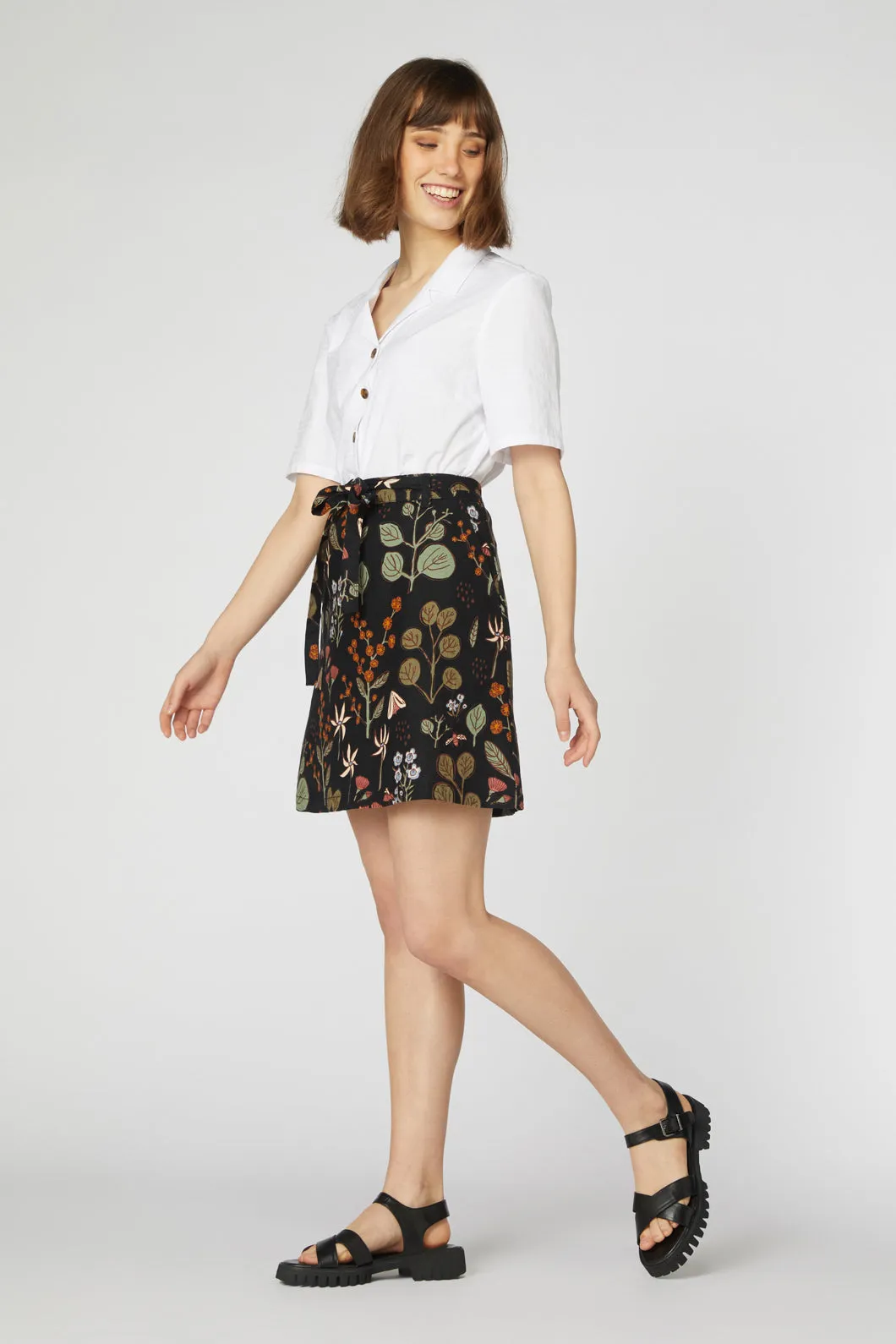 Botanical Native Mini Skirt