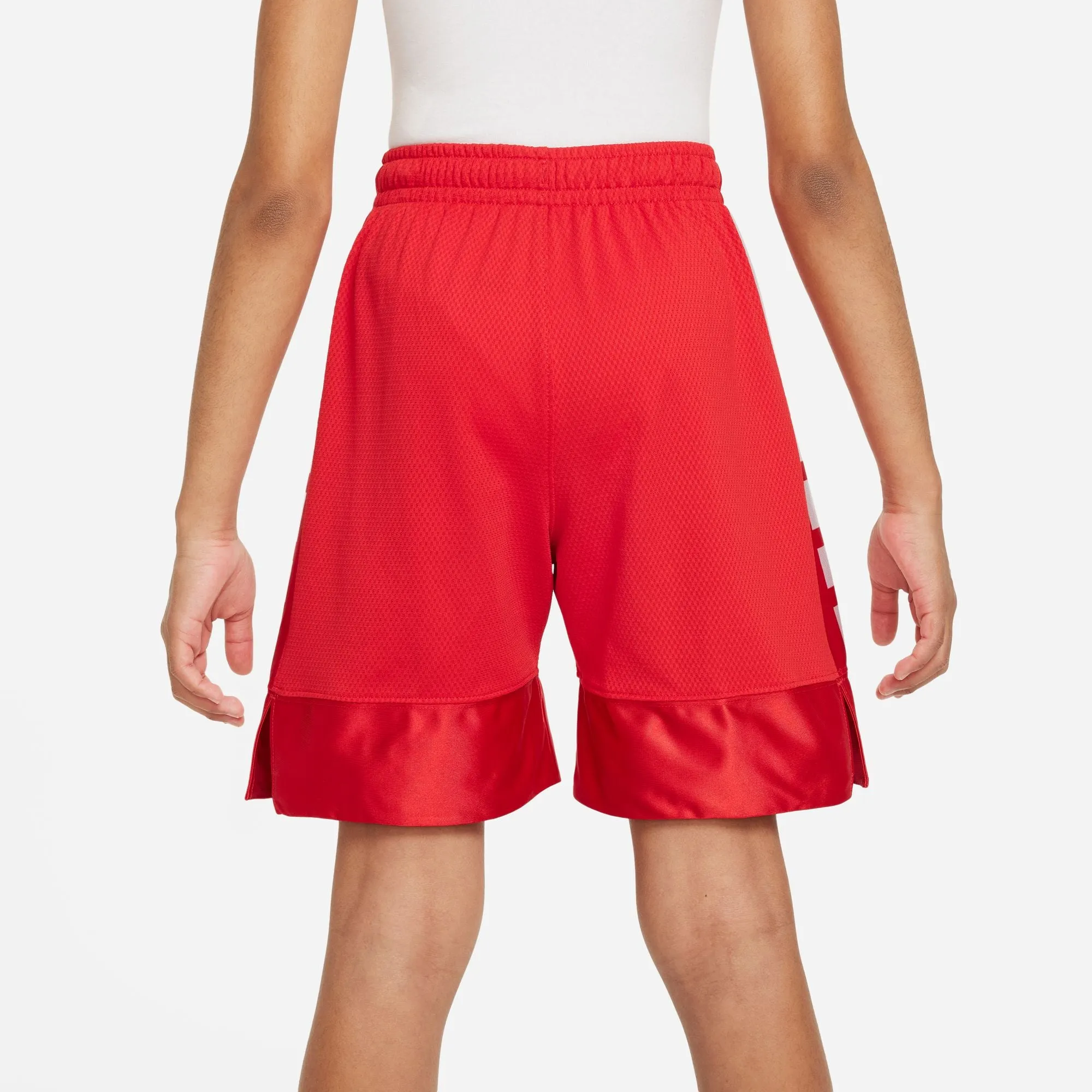 Boys' Nike Elite 23 Stripe Basketball Shorts