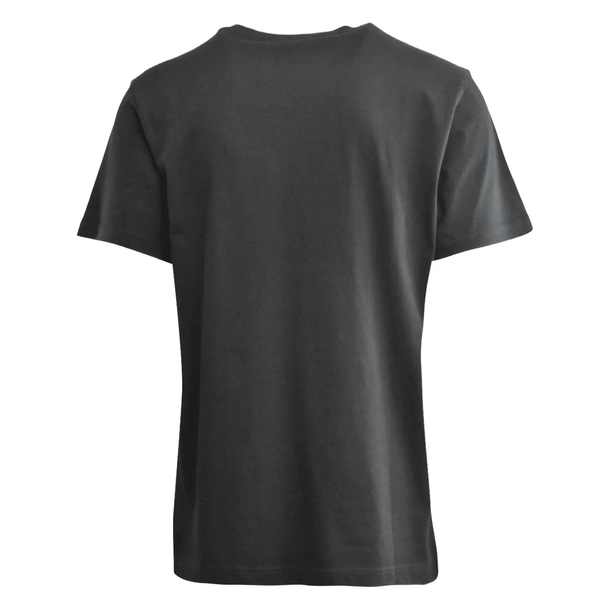 Branded  Men's T-Shirt Black Blue Grey Colorblock Logo Tee (S82)