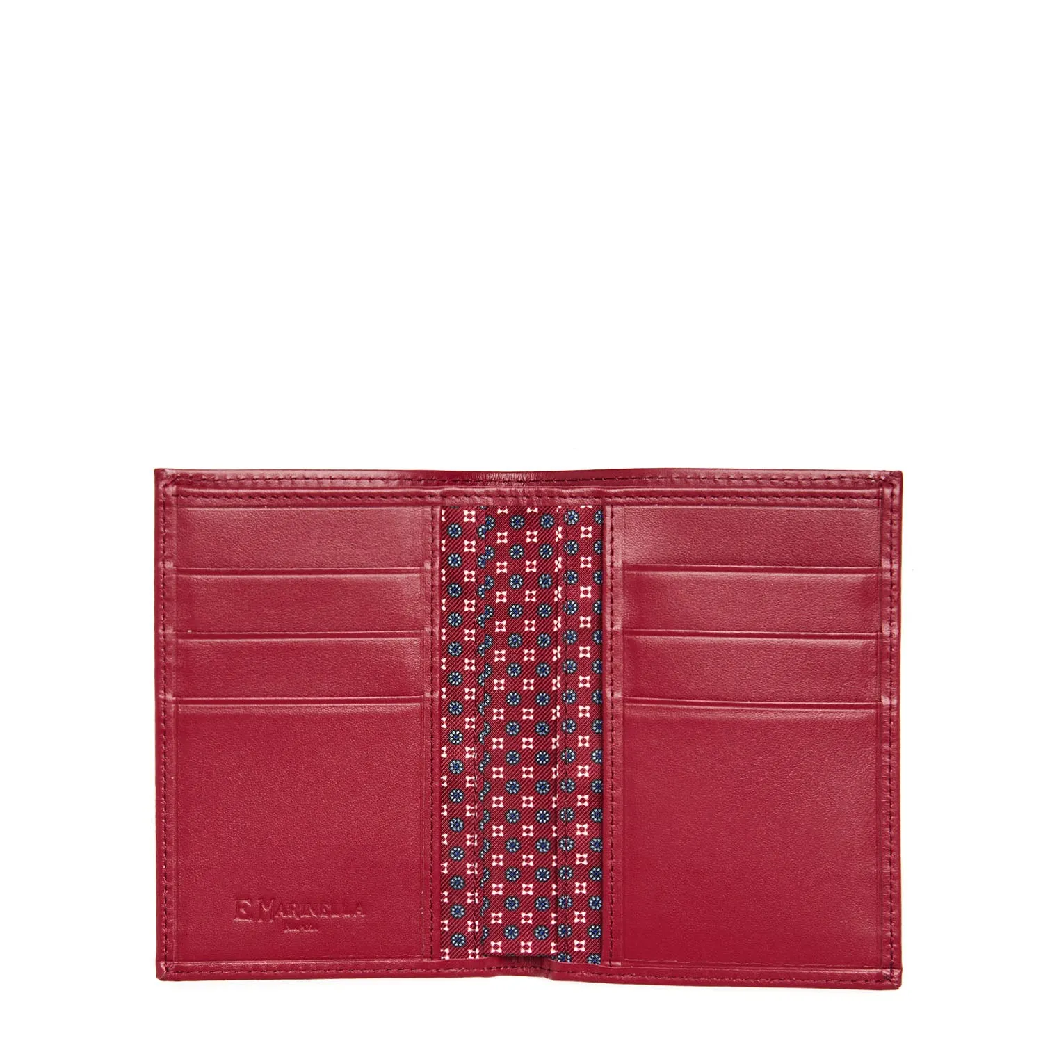 BURGUNDY  VERTICAL WALLET