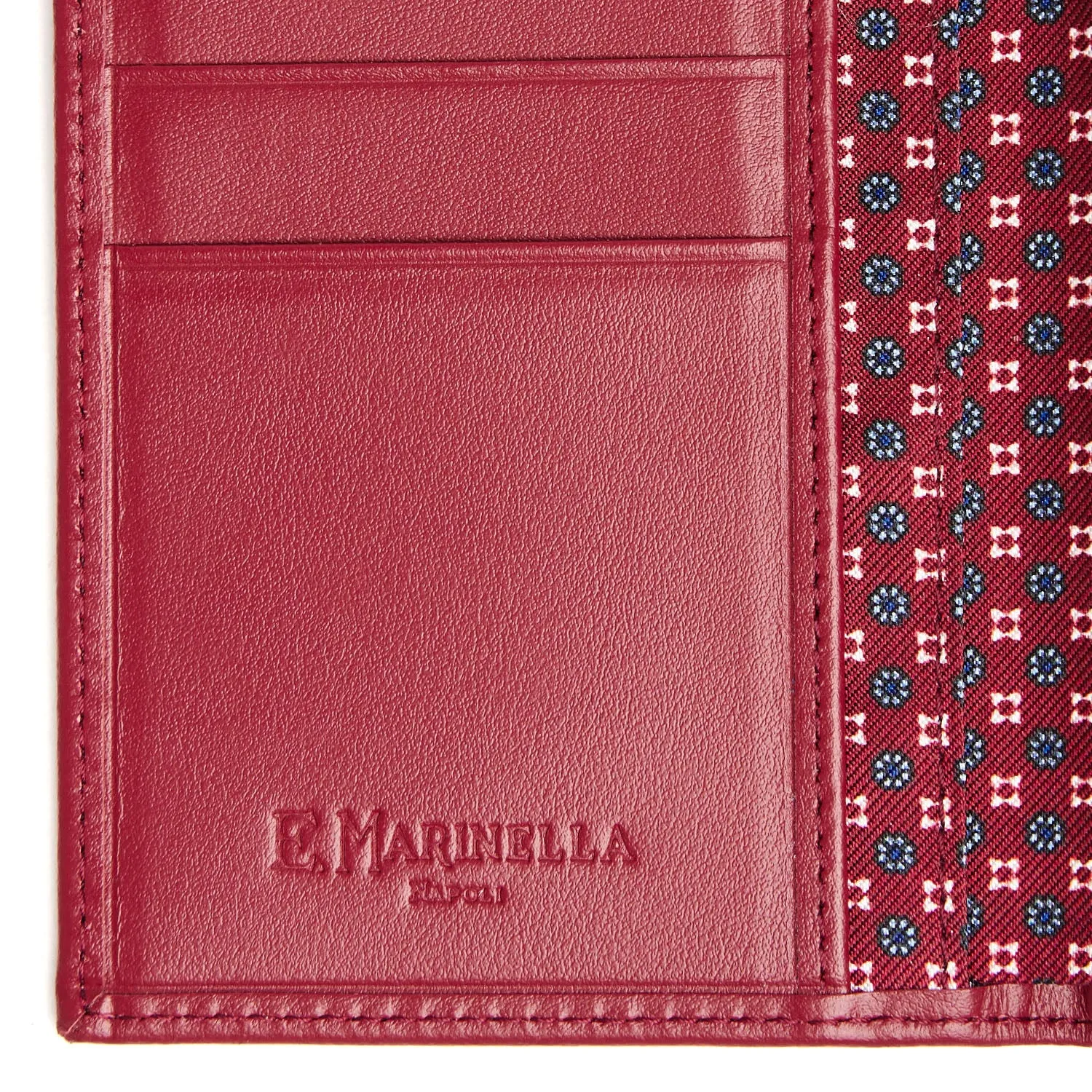 BURGUNDY  VERTICAL WALLET