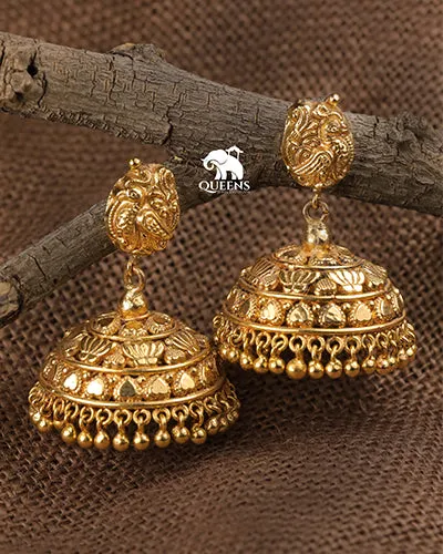 CHARU ANTIQUE JHUMKA