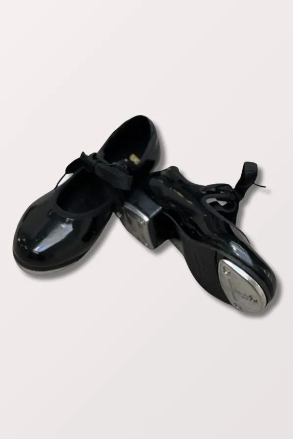 Children's Annie Tyette Tap Shoes - Black Patent