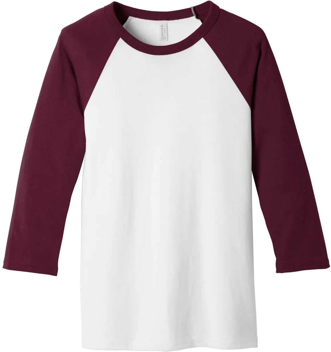 CLOSEOUT - Bella Canvas 3/4-Sleeve Baseball Tee