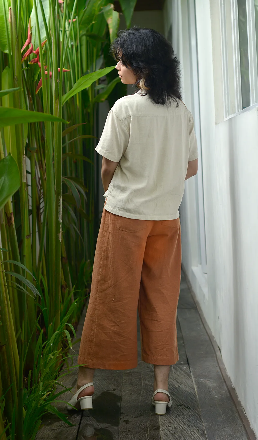 Cotton Linen Apricot Piazza Pants, 3 sizes - SALE CLOTHING & KIDS