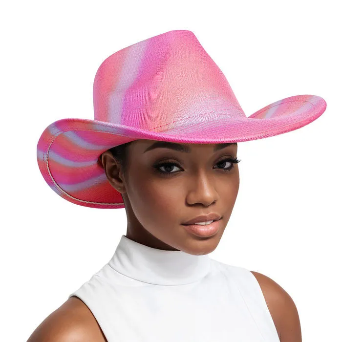 Cowboy Hat Iridescent  Fashion Hat