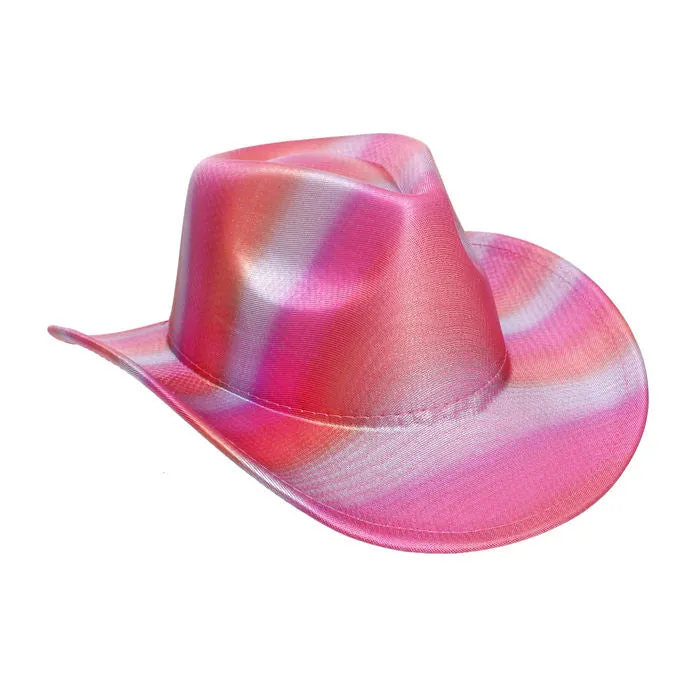 Cowboy Hat Iridescent  Fashion Hat