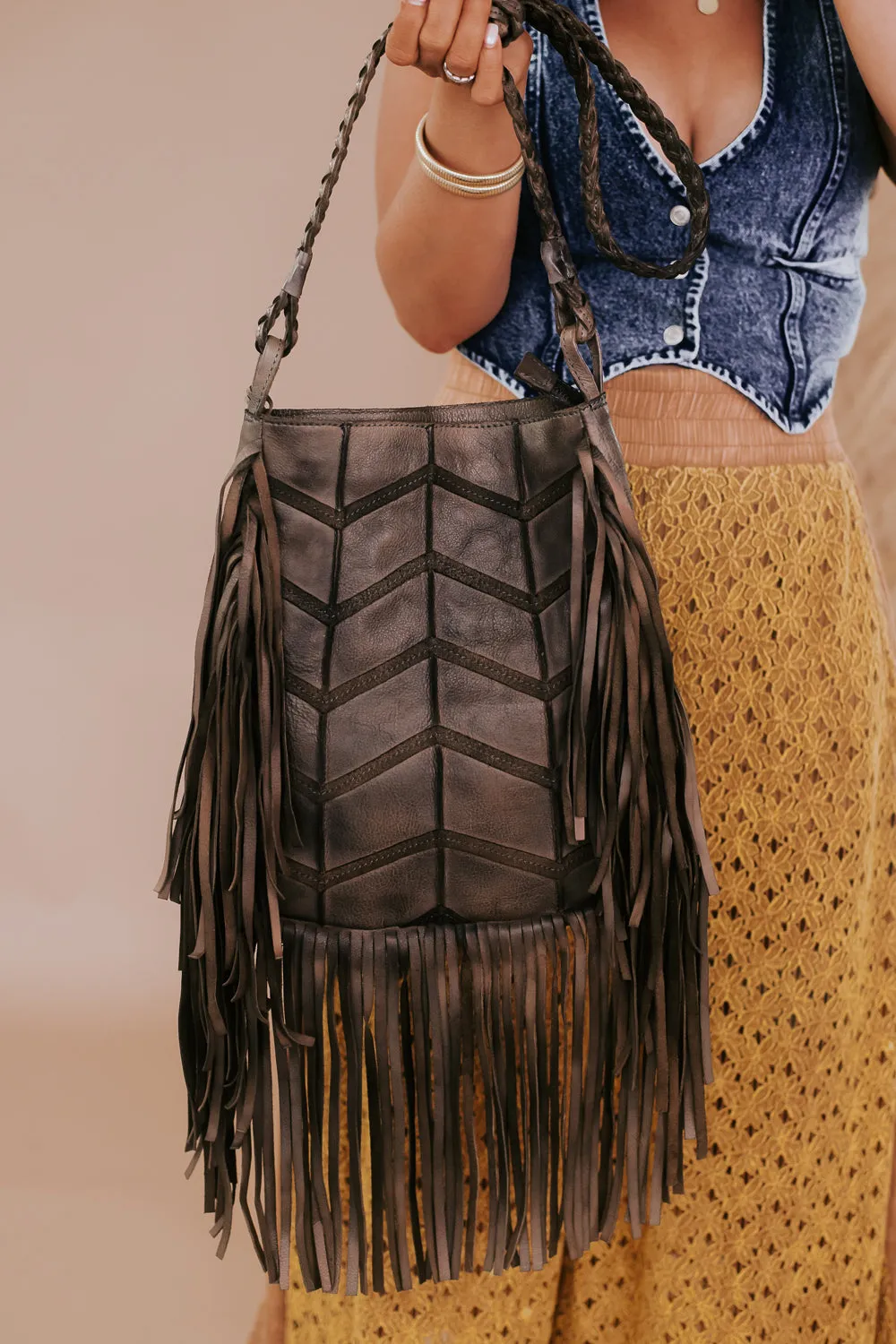 Crossroads Fringe Tote