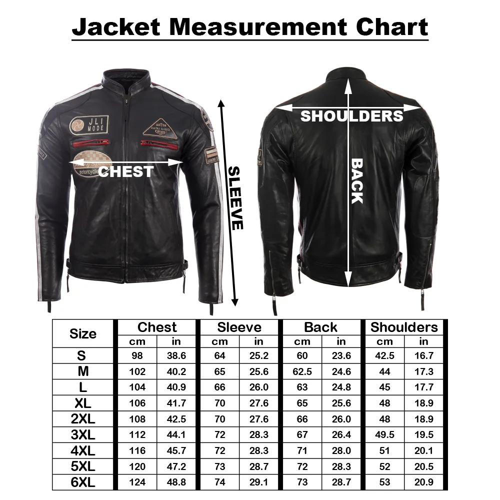 CXUS Men's Racing Biker Jacket - Nevada Brown