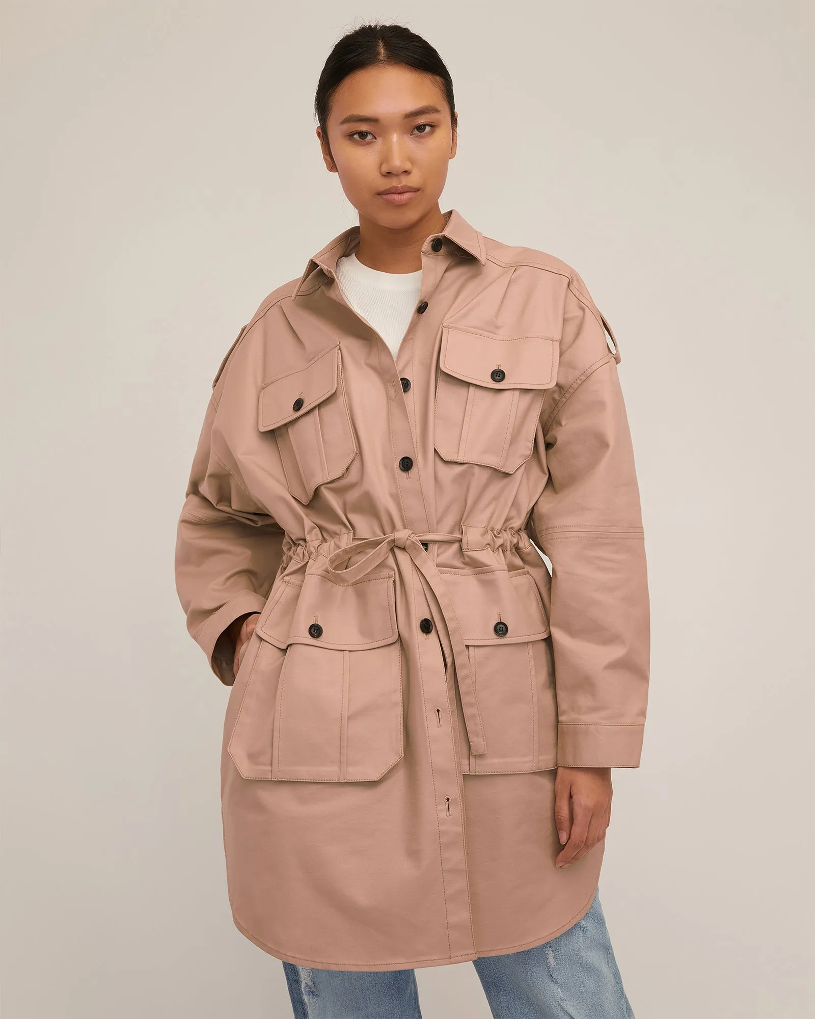 Dante Crisp Canvas Utility Jacket