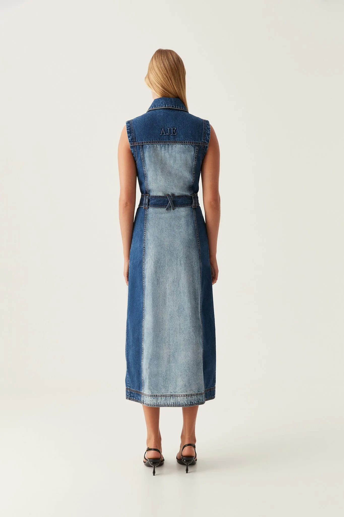 Darcie Denim Midi Dress