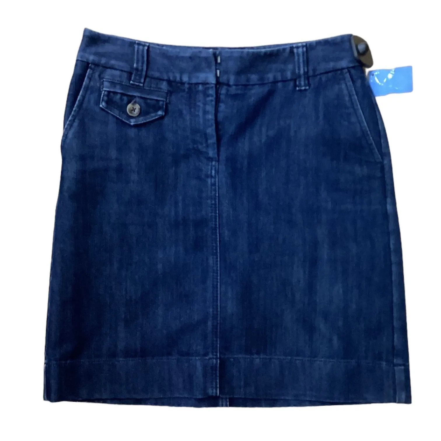 Denim Blue Skirt Mini & Short Ann Taylor, Size 2