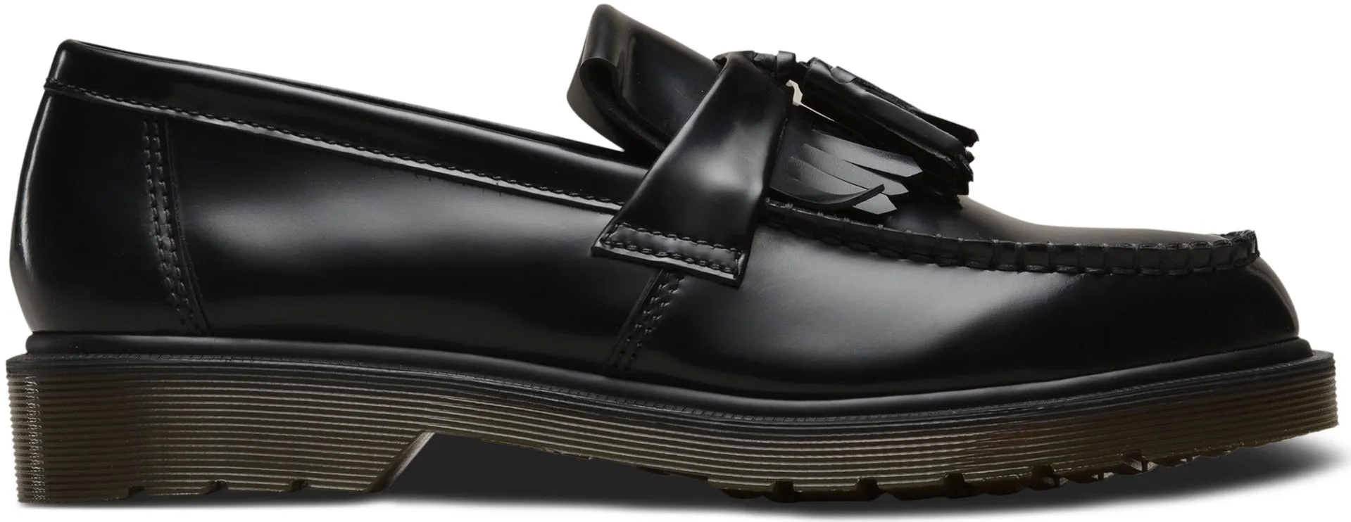 Dr Martens Adrian Low Polished Smooth Black