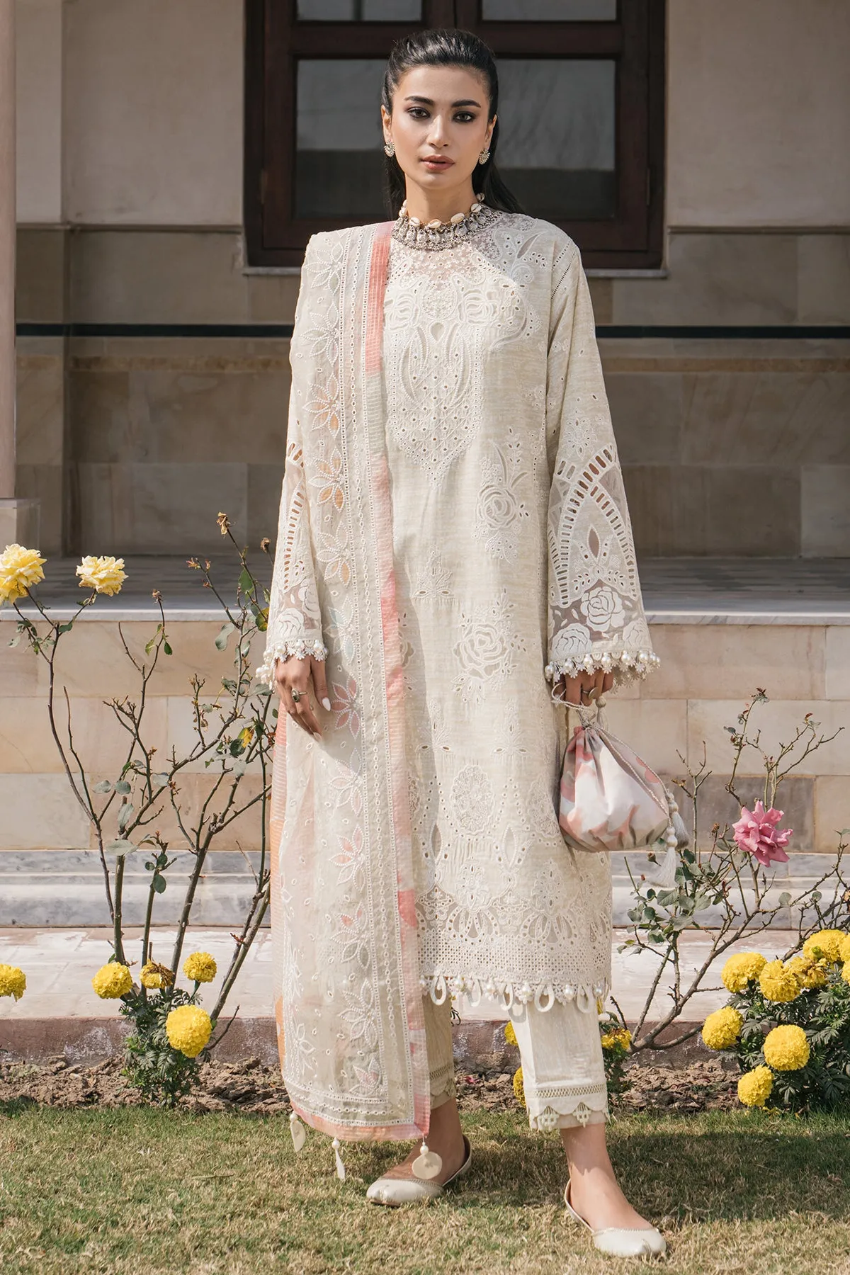 Embroidered Luxury Lawn SL24-D7