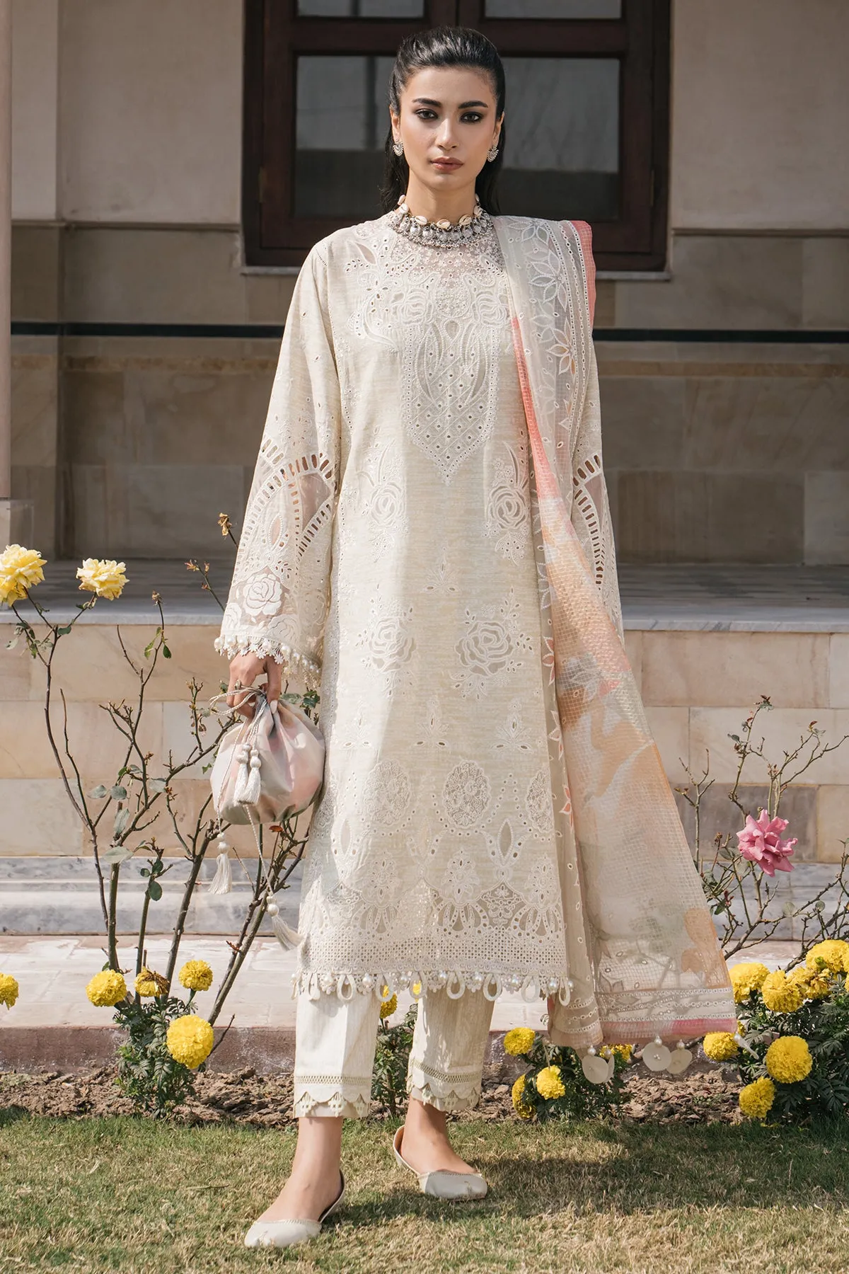 Embroidered Luxury Lawn SL24-D7