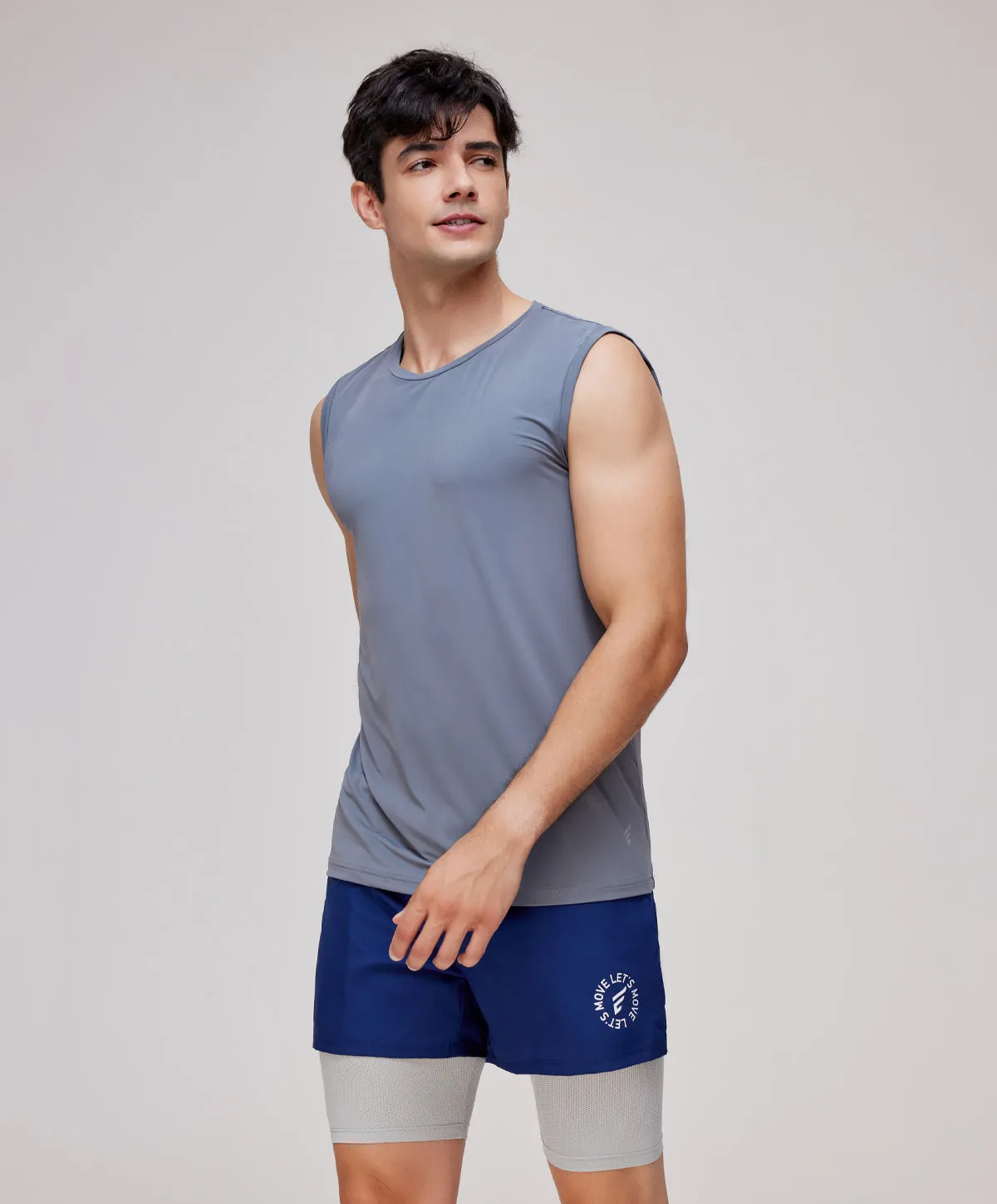 Energized Digital Daydream Cooltouch Sleeveless Muscle Tee 803-22019