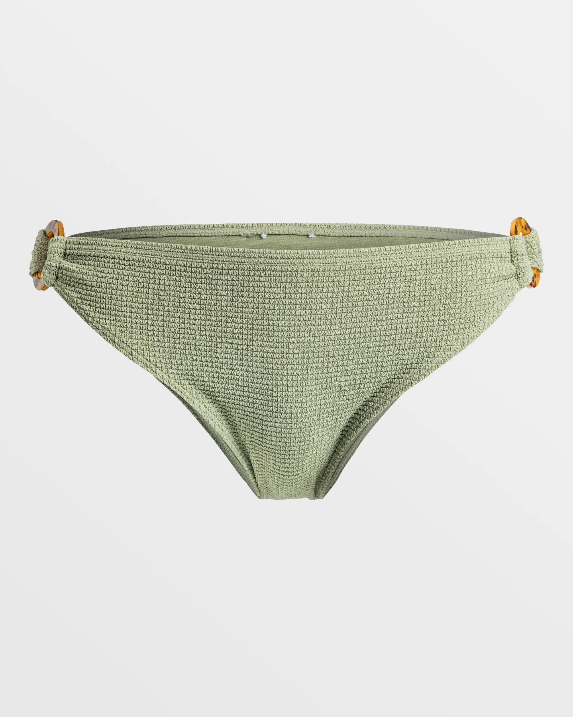 Essaouira Hipster Bikini Bottoms - Oil Green