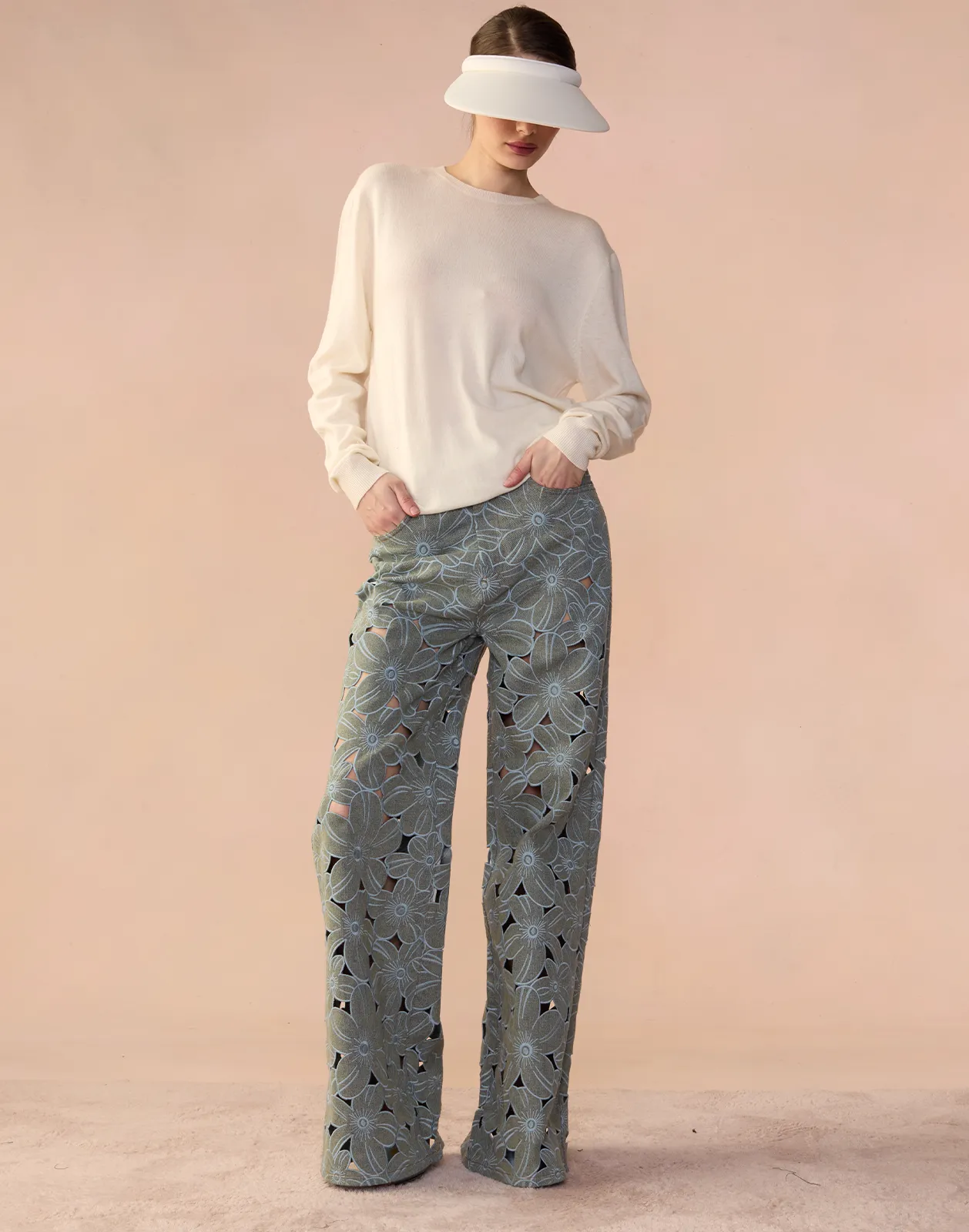 Flora Cutout Jeans