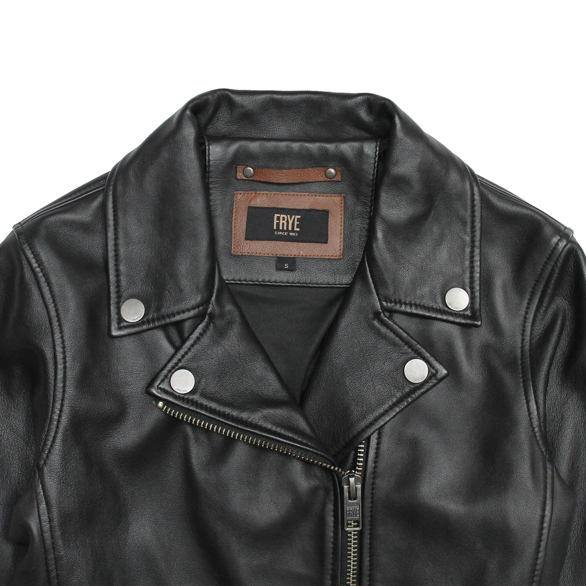 Frye Black Biker Jacket