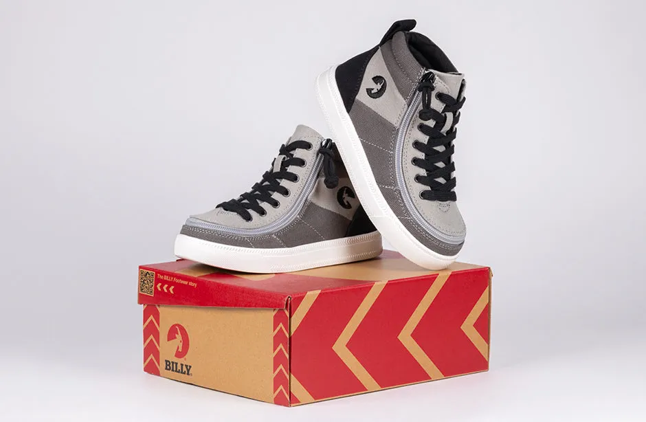 Grey Colorblock BILLY Street High Tops