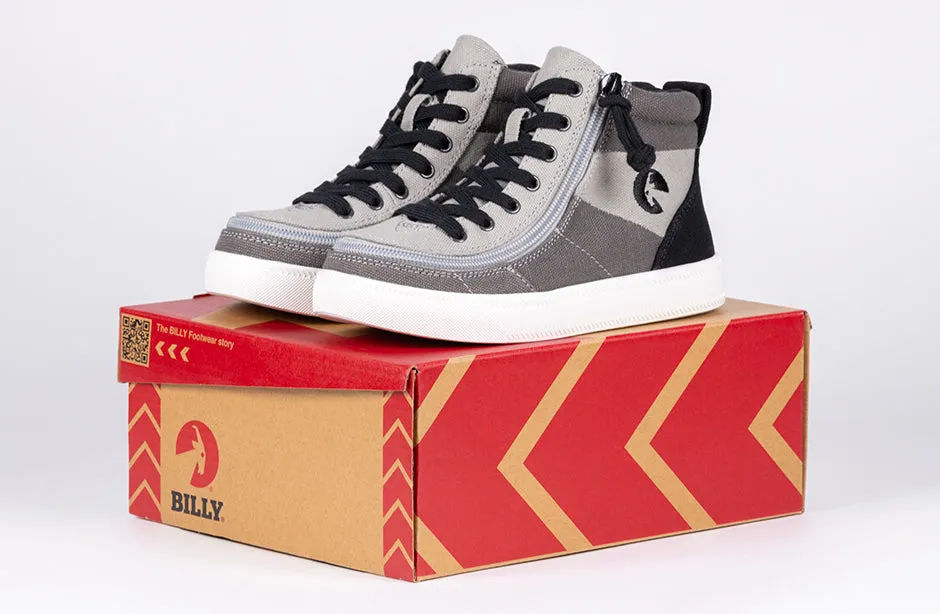 Grey Colorblock BILLY Street High Tops