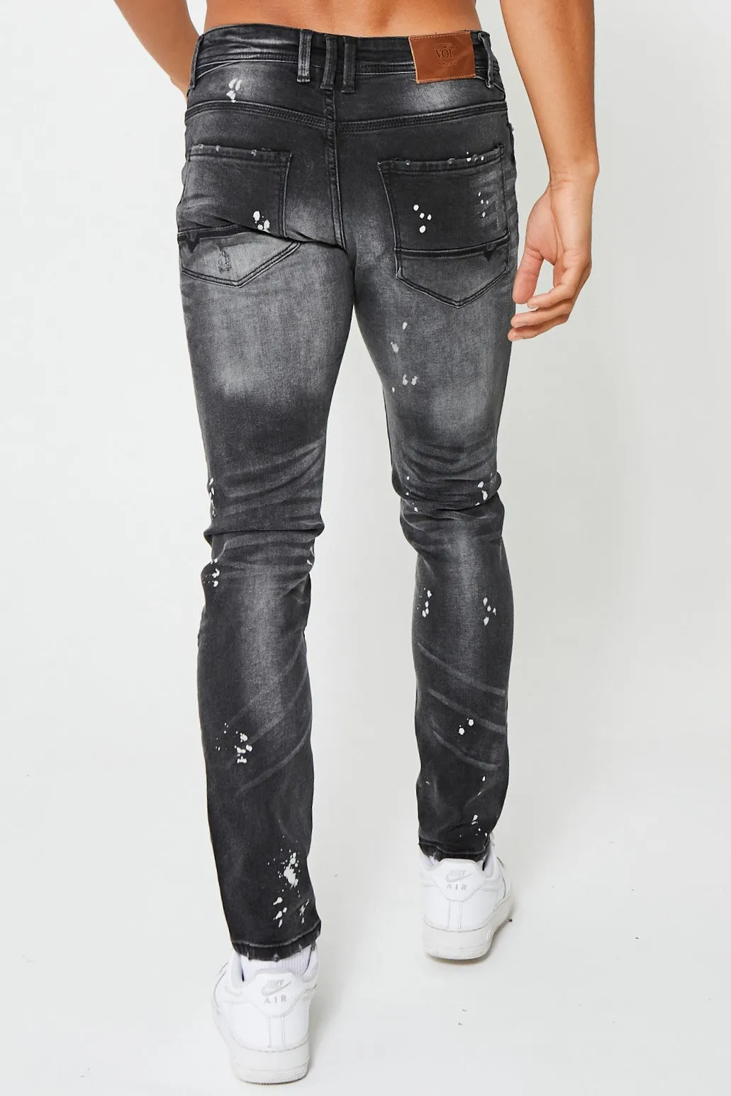 Harrow Tapered Jeans - Black