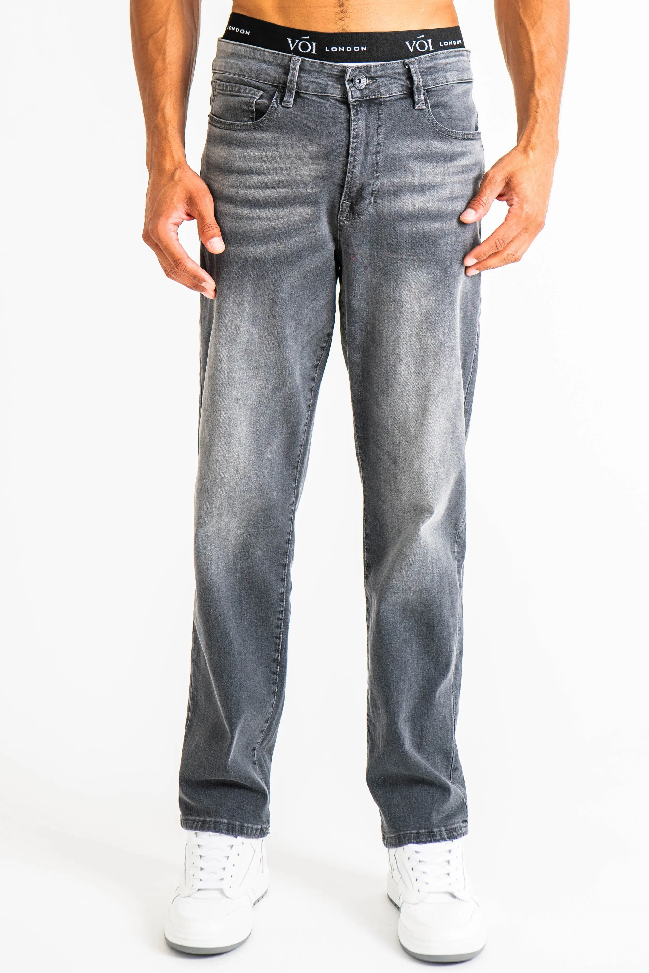 Howland Original Straight Jeans - Grey