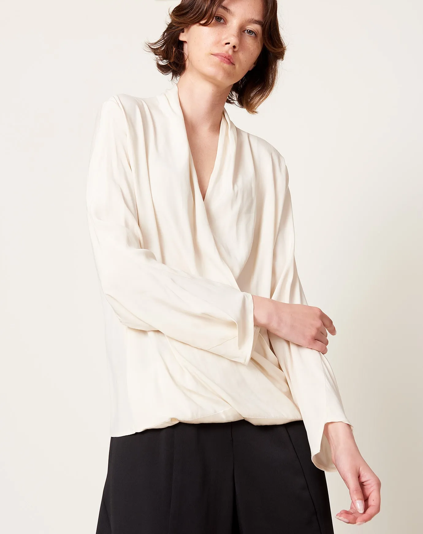 Jazmin Shirt in White Pepper