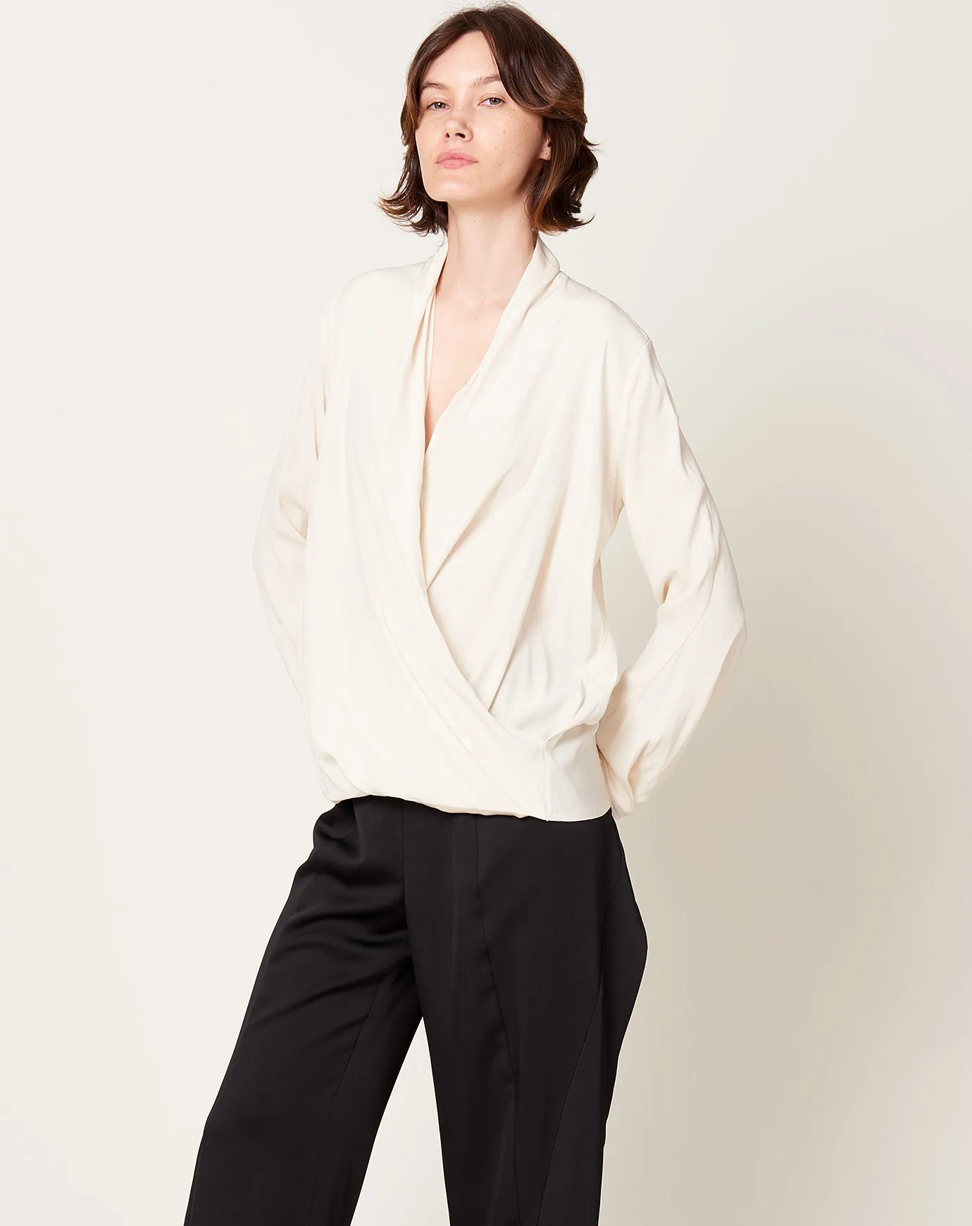 Jazmin Shirt in White Pepper