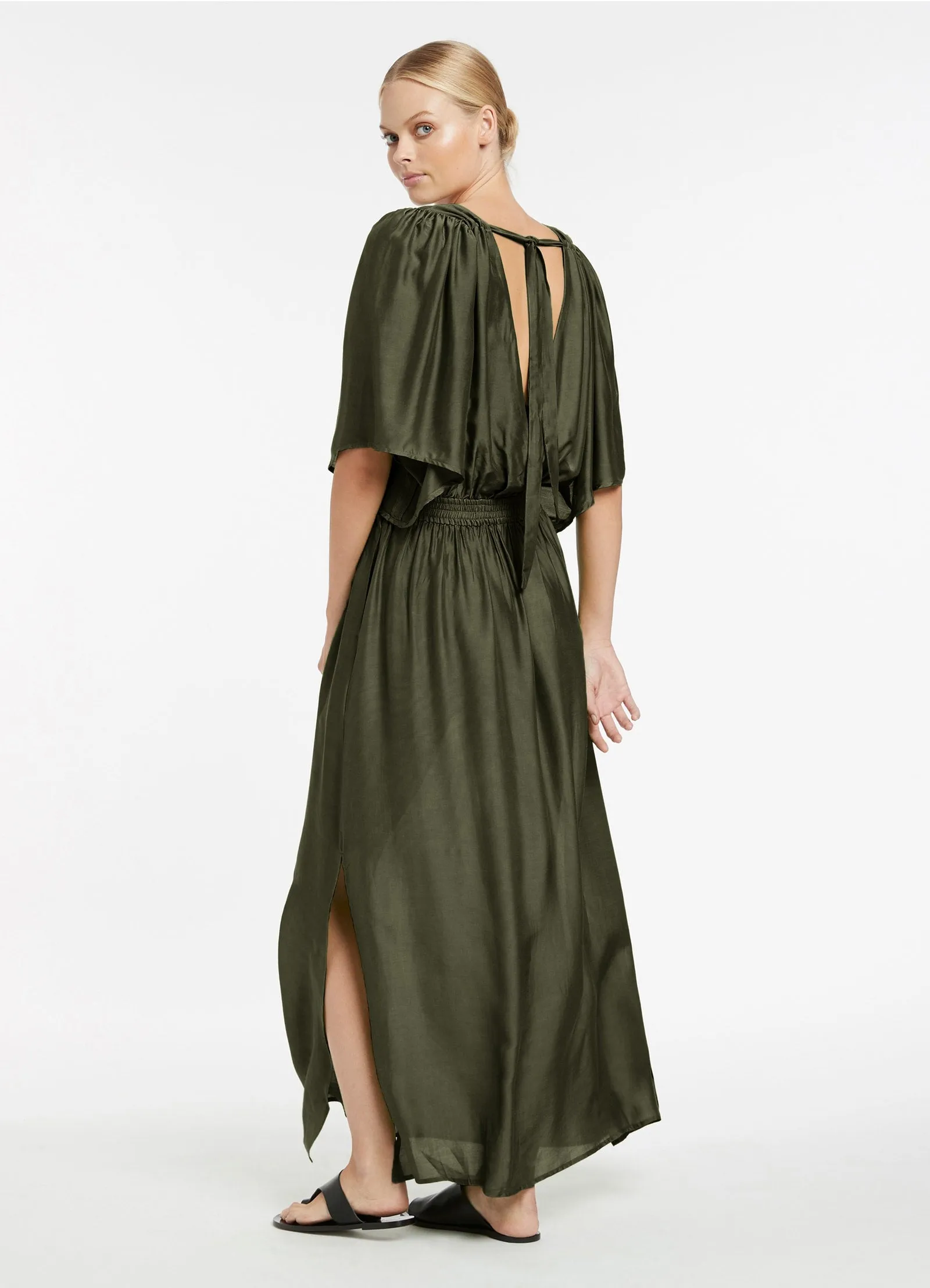 Jetset Full Sleeve Dress - Olive