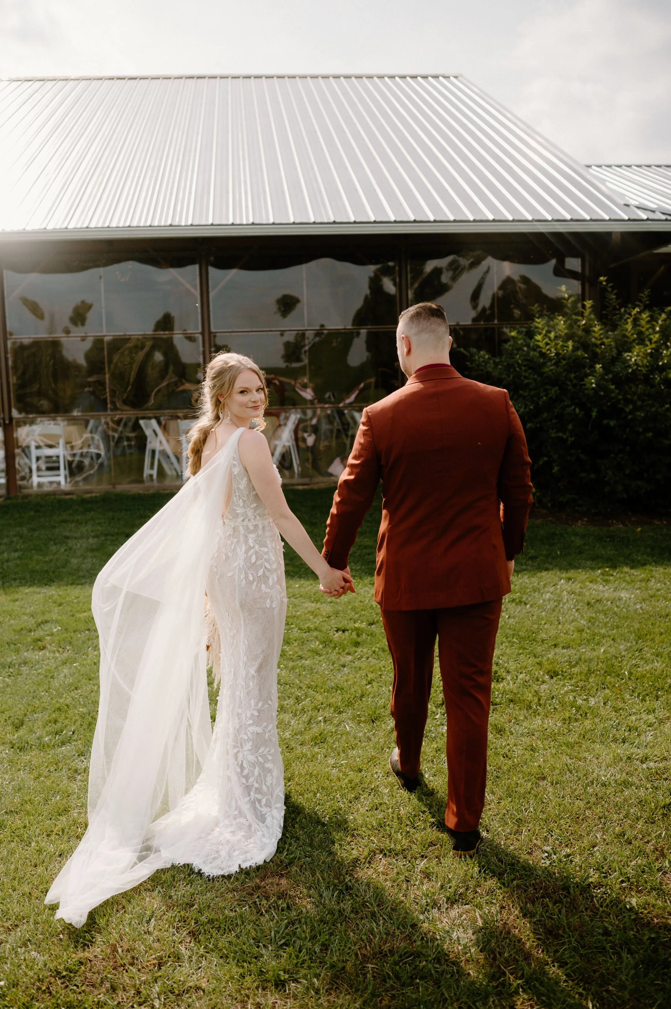 Kate Draped Back Tulle Cape