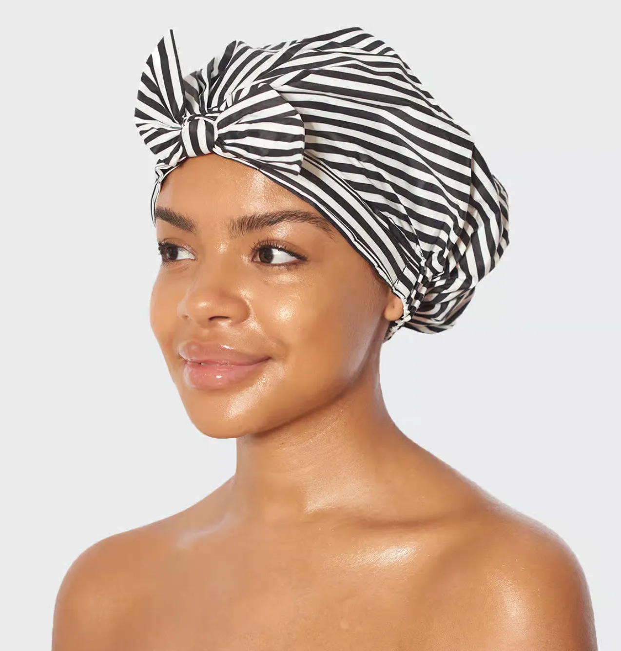 Kitsch Luxury Shower Cap | Stripes