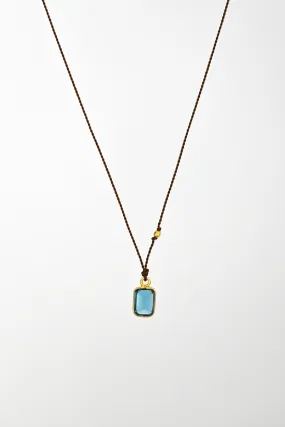 London Blue Topaz Necklace